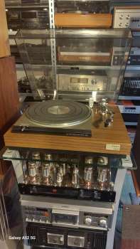 Preview: SONY PS 2310 Studio-Laufwerk 1965 Holzfolie woodcase belt Drive Ortofon